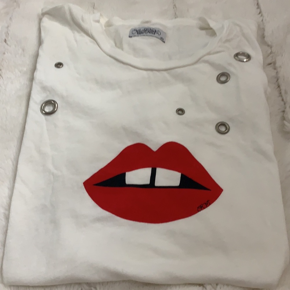 Lauren Moshi Tshirt Lips 👄